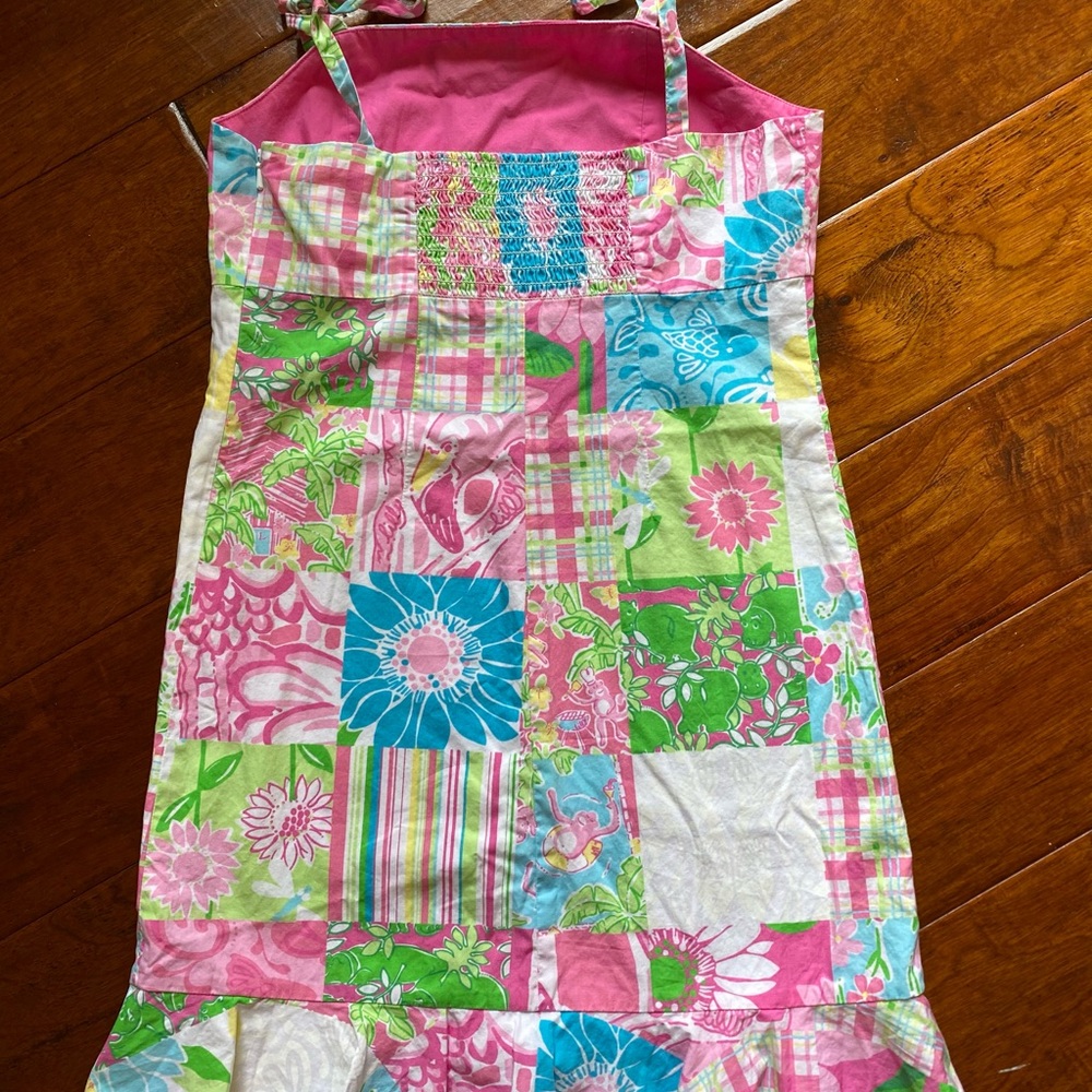 Lulu Pulitzer multi - pattern dress